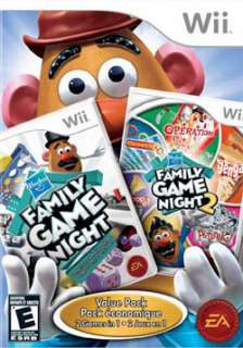 Wii   Hasbro Family Game Night 1 and 2  Overstock