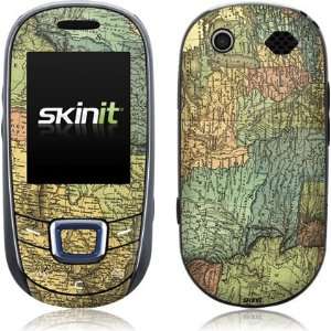  Skinit US and Mexico Map 1848 Vinyl Skin for Samsung T340g 