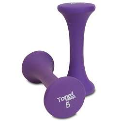 Tone Fitness 10 lb Dumbbell Weight Set  Overstock