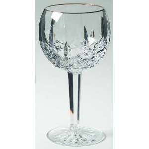 Waterford Golden Lismore Tall Balloon Wine, Crystal 