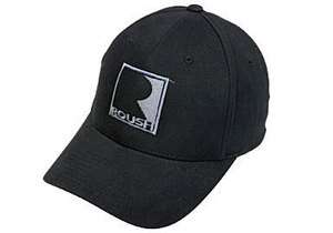 ROUSH Black Square R Hat Flex Fit 6 Panel S/M LG/XL Mustang F 150 