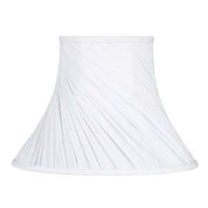   Ashley SFW907 Classic 7 Inch Bell Clip Shade, White