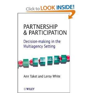  Partnership and Participation Decision Making in the 