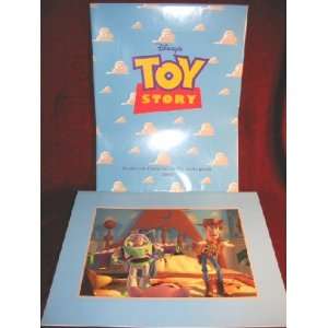  Disney TOY STORY 1996 Commemorative Lithograph Framed 