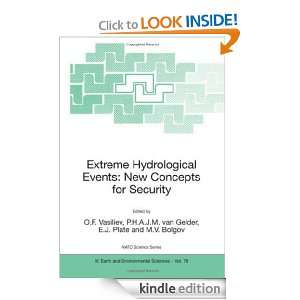 Extreme Hydrological Events New Concepts for Security (Nato Science 