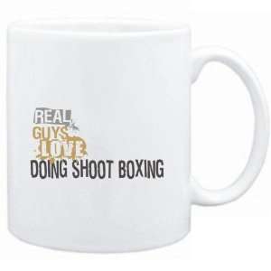  Mug White  Real guys love doing Shoot Boxing  Sports 