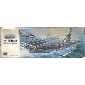    Revell U.S.S. Lexington Aircraft Carrier Model Kit: Toys & Games