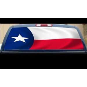 State of Texas Flag   Lone Start State 22 x 65   Rear Window Graphic 