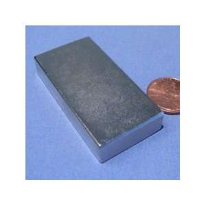 Neodymium Magnets Grade N52 2 x 1 x 3/8 Blocks 1 Count  