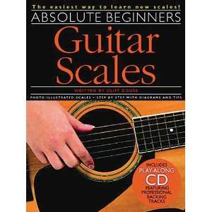  Absolute Beginners Guitar Scales   Book and CD Package   TAB 