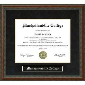 Manhattanville College Diploma Frame 