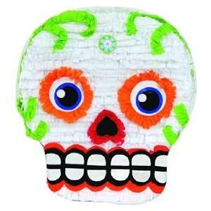  Dia de Los Muertos Skull Pinata: Toys & Games
