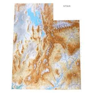  Raven Maps & Images Utah Wall Map: Office Products