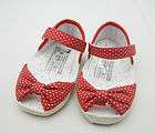   dot red girl sandals shoes toddler shoes baby girl shoes UK size2,3,4