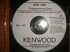 CD Kenwood TK 7160 TK 8160 programming software KPG 99D V1.55