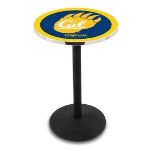 42 Cal Bar Height Pub Table   Round Base  Sports 