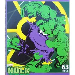   The Incredible Hulk 63pc. Puzzle Radio Active Toys & Games