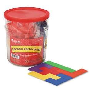  Products   Learning Resources   Rainbow Premiere Pentominoes, Math 