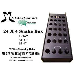 Snake Box 24 X 4 Channels USA Pro Made (Listed by 