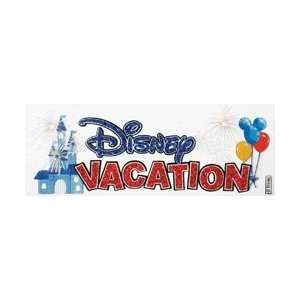 Disney Vacation Title Dimensional Sticker 