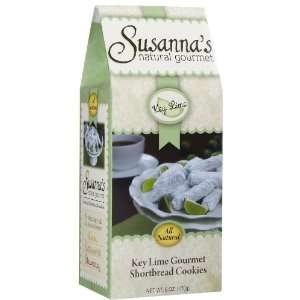 Susannas Shortbread Cookies, Key Lime, Boxes, 3 pk  