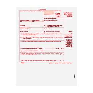  EGP IRS Approved 1098 C Copy A Tax Form