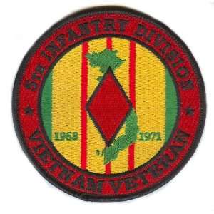  5th Infantry Division Vietnam Veteran Patch: Everything 
