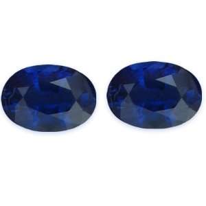  1.81 Carat Loose Sapphires Oval Cut Pair Jewelry