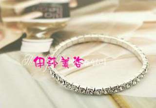 Fashion One Circle Exquisite Full Rhinestone Crystal Bracelet br258 