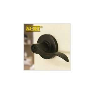  Grade 2 Right Handed Entry Door Lever Lock (Oil Rubbed Bronze): Home