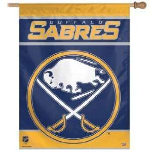  BUFFALO SABRES Team Logo Weather Resistant 27 by 37 