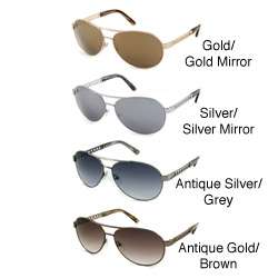 Juicy Couture Chapin Metal Aviator Sunglasses  Overstock