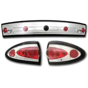  Chevy Cavalier 2Dr Tail Lights Euro Chrome Taillights 2003 