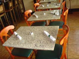 Granite table tops for restaurants from $ 105  