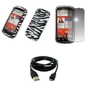 EMPIRE Black and White Zebra Stripes Design Hard Case Cover + Mirror 