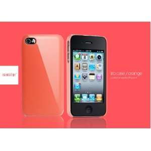  Universal Iphone 4 / 4S Case   Iro Glossy Orange/ Neon 