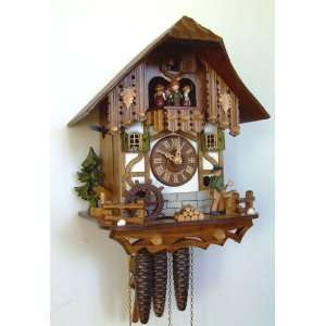  Cuckoo Clock, Animated Wood chopper, Dancers, Model #MT 