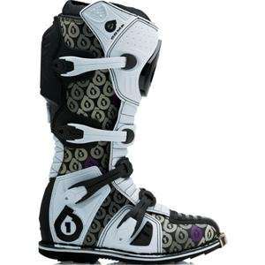  SixSixOne Logo Comp Boots   8/Purple/Black/White 