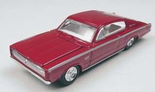 1967 DODGE CHARGER (RED) 1:87th/HO SCALE DIE CAST  