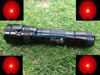 Ultrafire WF 502B 3W 200 Lumens Red CREE LED Flashlight  