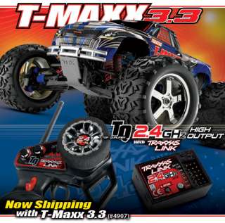 Traxxas T Maxx 3.3 4WD RTR Nitro Monster Truck with 2.4 Ghz Radio 