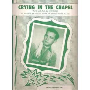    Sheet Music Crying In The Chapel Artie Glenn 66: Everything Else
