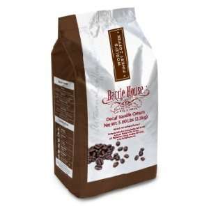   House Decaf Vanilla Cream Coffee Beans 3 5lb Bags