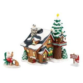 Department 56 2011 Annual Holiday Set with Accessory North Pole 