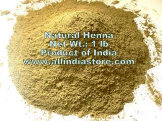 HENNA 100 % Pure Henna by the Pound 1 Lb  