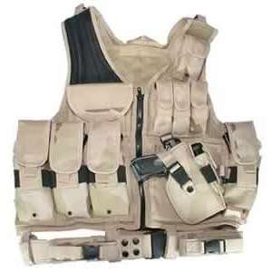  Tactical Assault Airsoft Paintball Law Enforcement Vest 