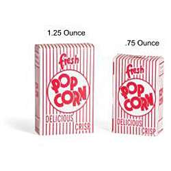 Movie Theater 0.75 oz Popcorn Boxes (Case of 50)  
