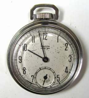 Vintage Westclox Pocket Ben O/F Pocket Watch, # 2  