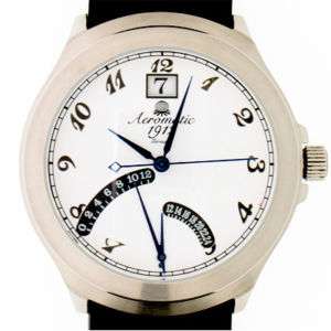 FLY BACK RETROGRADE GMT (2nd Time Zone)DATE Unisex 1245  