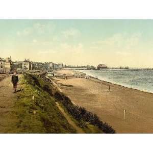   The sands from Royal Hotel Lowestoft England 24 X 18 